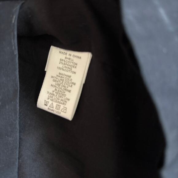 NWOT 1. State Off Shoulder Black Cotton Shift Dress Bubble Sleeve S - Picture 4 of 6